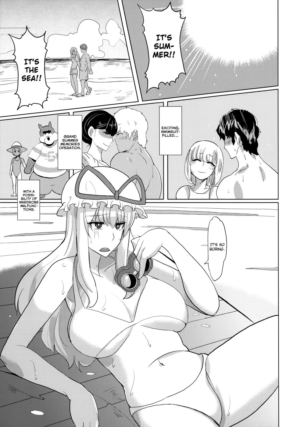 Hentai Manga Comic-Yukari-san's Long Summer Vacation-Read-2